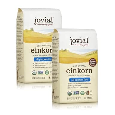 Jovial Organic Einkorn Flour, 32 oz (2 pack)