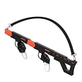 GAEKOL Rifle Grip VR Stock Controller Accessories for Meta Quest 3, 2 in 1 Humanized Pistol/Rifle Grip with Stock and Sling, Quick Detatched Magnetic Mount, Enhanced FPS Games Experience (Black)