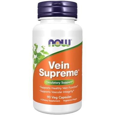 NOW Foods Supplements, Vein Supreme™, Healthy Vein Function*, Circulatory Support*, 90 Veg Capsules