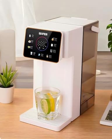 Instant Hot Water Dispenser Filter, Electric Hot Water Kettle Countertop Water Filter System, 12 Temperatures & 8 Volume Settings, Safety Lock, Hot Water Boiler Warmer for Home, Baby, Office