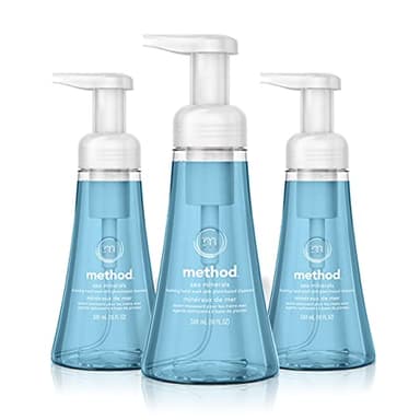 Method Foaming Hand Soap, Sea Minerals, Paraben and Phthalate Free, 10 fl oz (Pack of 3)