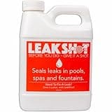 LeakShot Pool and Spa Leak Sealer, Seals Leaks in Pools, Spas and Fountains, 32 oz., Fix a Leak Spa and Hot Tub, Easy to Use