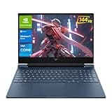 HP Victus 15.6 i5 Gaming Laptop, 15.6" FHD 1920*1080 144Hz, Intel Core i5-12450H, NVIDIA GeForce RTX 3050, 16GB RAM, 1TB SSD, Backlit KB, Touchpad, SD Card Reader, Webcam, HDMI, Wi-Fi 6, W11 H, Blue
