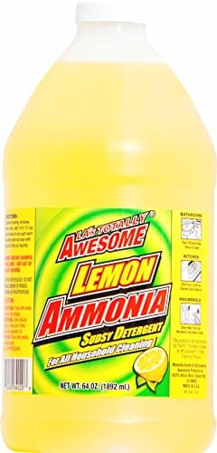 La's Totally Awesome Ammonia Lemon All Purpose Concentrated Cleaner Degreaser Spot Remover 64 oz refills - 1 bottle
