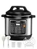 COMFEE’ Pressure Cooker 8 Quart with 16 Cooking Functions, Olla de Presion Non-Stick Pot Yogurt Maker Rice Cooker Slow Cooker Sauté Steamer, Healthy Ceramic Inner Pot