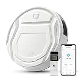 Lefant Robot Vacuum with Remote- Super Thin, Powerful Suction, Quiet,120 Mins Runtime, Self-Charging Robotic Vacuum Cleaner, APP/Voice/WiFi/Alexa Control, Ideal for Pet Hair and Hard Floor