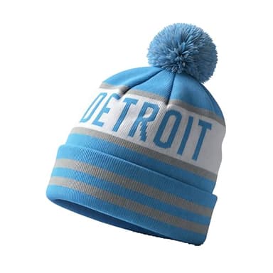City Classic Cuff Beanie Hat Cuffed Winter Hat Knit Toque Skull Cap Blue&Grey