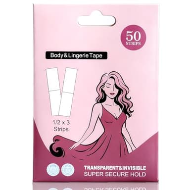 TINGOLE Fashion Tape for Women – Strong Hold Double-Sided Clothing Tape, Invisible Body Adhesive for Clothing, Skin-Friendly Fabric Tape for Secure All-Day Wear