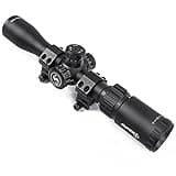 MT2-7X32CB Crossbow Scope with Speed Ring 1-inch Tube Rifle scopes for 270-450 FPS Illumination Reticle Hunting and Airsoft Shooting (MT2-7X32CB)
