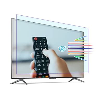 DZQWBB for 65 Inch Screens Anti Glare TV Film,Blue Light UV Filter,Anti Glare Film for TV,Scratch-Resistan/Blue Light Block Features (65" W1429)