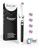 Tooth Polisher, Upgraded Teeth Whitening Kit Teeth Stain Remover with 5 3D White Replacement Brush Heads and 3 Tooth Polish Paste, Rechargeable Teeth Cleaning Tools Dental Kit Easy to Use at-Home