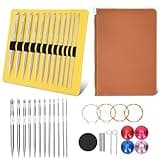 Tunisian Crochet Hook Set - Interchangeable With Cable 3.0mm-10.0mm, 12 Sizes Metal Hooks, Ergonomic Design