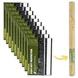 Postsaver Pro-Wrap Large | Pack of 10 | Fits 5x5” to 6x6" Square and 6” to 7" Round Posts | Fence Protector | Dual-Layer Rot Protector | Wood Protector | 20-Year Guarantee (10)