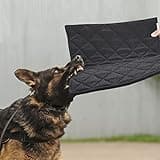 MABOZOO Indestructible Dog Bed, Chew Proof Crate Pad for Aggressive Chewers, Machine Washable Quilted Mat, Durable for Medium Dogs, Black Kennel Pad (28x41 in)