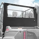 KEMIMOTO UTV Rear/Mid Panel with Open Window Compatible with Pioneer 700/700-4 2014-2025 Replace 0SR95-HL3-211A, Fabric Rear Panel Fit for Soft/Hard Roof