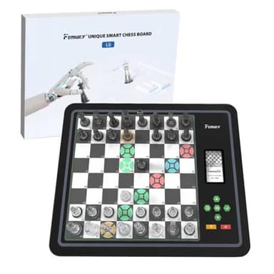Electronic Chess Set, Computer Chess Game, Electronic Chess Set Game, Chess Sets Games Lovers, for Beginners Great Partner for Play and Practice
