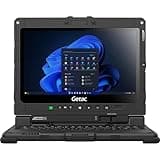 Getac K120, 12.5"" FHD Touchscreen, Rugged, 2-in-1, Intel Core i5-8250U, 4G LTE, 16GB, 512GB SSD, Keyboard, Windows 11 Pro (Renewed), Black