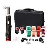SPTA Cordless Mini Car Polisher, 12V Micro Cordless Scratches Killer Car Polisher RO/DA Mini Car Polisher for polishing, Sanding and Cleaning