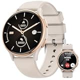 Smart Watches for Women [400+Watch Face/Make Call/Answer] Android & iPhone Compatible, 1.27" Fitness & Health Tracker 24/7 Heart Rate Sleep Step Tracker SpO2 Monitor, Waterproof Fitness Watch, 3 Bands