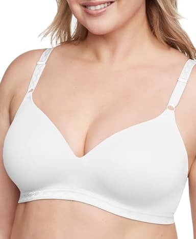 Warner's womens Cloud 9 Wire-free Contour bras, White, 36B US