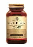 Solgar Gentle Iron - Ideal for Sensitive StomachsRed Blood Cell Supplement, , Non Constipating & GMO, Vegan, Gluten & Dairy Free, Kosher - 180 Servings, Unflavored, 180 Count