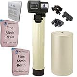AFWFilters Iron Pro 2 Combination Water Softener Iron Filter Fleck 5600SXT Digital Metered Valve 64,000 Grain - High Flow for Whole House Use - Removes Hardness, Iron, Manganese, Sediment, Rust