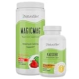 Dynamic Duo MagicMag & Kadsorb - Magnesium Powder Stress & Sleep Support Drink & Potassium Caps Electrolyte Balance Normal pH Support - Natural Aid for a Slow Metabolism