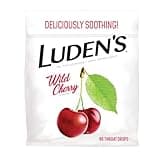 Ludens Deliciously Soothing Throat Drops, Wild Cherry Flavor, 90 Count