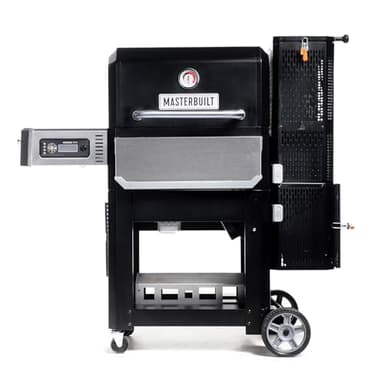 Masterbuilt® Gravity Series® 800 Smoker Grill - Charcoal Grill plus Griddle Insert, Digital Control, App Connectivity, 800 Cooking Square Inches in Black, Model MB20040221