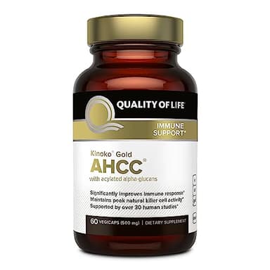 Quality of Life Kinoko Gold AHCC, 500mg - 60 caps