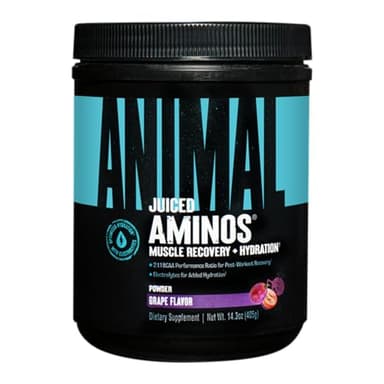 Animal Omega Omega 3 & 6 Supplement with Fish Oil & Flaxseed Oil Plus Juiced Amino Acids BCAA/EAA Matrix for Recovery - 30 Servings Each