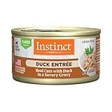 Instinct Flaked Entrée Wet Canned Cat Food - Duck, 3 oz. Cans (Pack of 24)