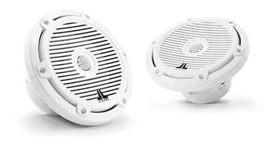 JL Audio M3 Series 6.5" Marine Coaxial Speakers w/Gloss White Classic Grilles - M3-650X-C-Gw [010-03060-00]