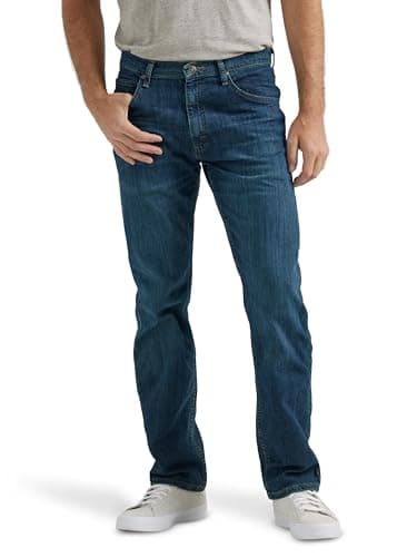 Classic 5-pocket Regular Fit Flex Jean, Twilight Flex, 34W x 36L