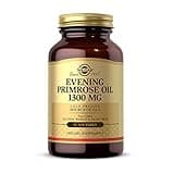 Solgar Evening Primrose Oil 1300 mg, 60 Softgels - Promotes Healthy Skin & Cardiovascular Health - Nutritional Support for Women - Non-GMO, Gluten Free, Dairy Free - 60 Servings
