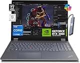 Lenovo ThinkPad P16 Gen 2 Mobile Workstation (16" FHD+, Intel 24-Core i9-13980HX, 64GB DDR5 RAM, 2TB SSD, NVIDIA RTX 2000 Ada 8GB) Laptop for Engineer, Designer, Architect, IST HUB, Win 11 Pro