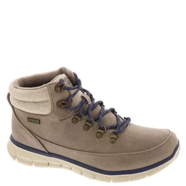 Skechers Women's Synergy-Cool Seeker Fashion Boot, Taupe, 11