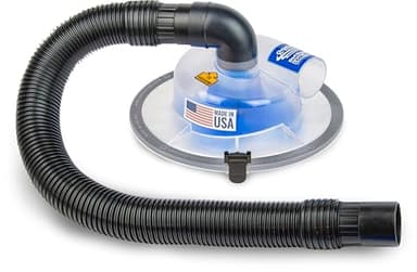 Dust Deputy Low-Pro Plus Cyclone Dust Separator – Engineered High Flow Wet/Dry Vacuum Kit – Fits Standard 5 Gallon Buckets – 2.5" Adapter & 3' Hose – Made in USA