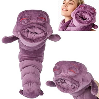 Jujutsu Battle Toji Caterpillar Fushiguro Cursed Sprite Worm Plush JJK Merch Pillow, Kaisen Stuffed Animal Throw Cosplay, Ugly Figure Doll Puppet Sofa Home Decor Gift for Teen 14+ Adult（29.6INCH）