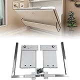 Horizontal Murphy Wall Heavy Duty Bed Support For King Queen Twin Size Bed - DIY Wall Bed Springs Mechanism Hardware Kit