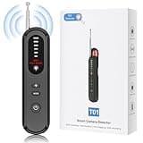 Hidden Camera Detector - 2025 Camera Detector, Hidden Device GPS Detector, Bug Detector, Rf Wireless Signal Scanner, Camera Detector for Hotels, Home, Office, 5 Levels Sensitivity (Black)