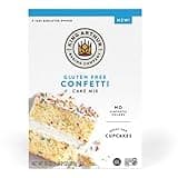 King Arthur Gluten Free Confetti Cake Mix: Delicious Birthday Baking Made Easy - 18 oz Box for Cakes, Cupcakes, and Desserts - Natural Colors, No Synthetic Flavors or Preservatives