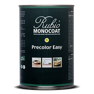 Rubio Monocoat Precolor Easy, Indoor Water-Based Wood Stain & Pre-Treatment, 200 ft² - Intense Black | Quick-Dry, Eco-Friendly Pre-Color Bonding Stain for Indoor Use with Oil Plus 2C | 1 Liter