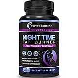 Night Time Weight Loss Pills -Carb Blocker Appetite Suppressant with Melatonin-Fat Burner Diet Pills that Work Fast for Women-Nighttime Metabolism Booster-Overnight Fat Burning Pills-1 Pack