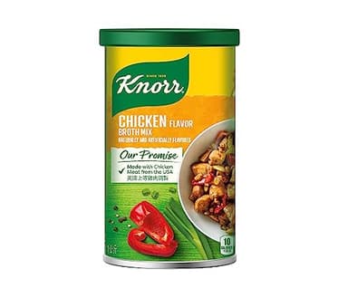 Knorr Chicken Broth Mix 2.2 lbs for Authentic Asian Flavor, No preservatives or artificial color added (Pack of 1)
