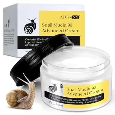 Snail Mucin Serum, Snail Mucin Moisturizer, Daily Face Serum for All Skin Types 1Pack 3.52oz