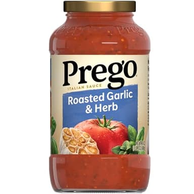 Prego Pasta Sauce, Italian Tomato Sauce with Roasted Garlic & Herbs, 24 Ounce Jar