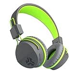 JLab Neon Wireless On-Ear Headphones, Graphite/Green, 13 Hour Bluetooth Playtime, Noise Isolation, 40mm Neodymium Drivers, C3 Sound (Crystal Clear Clarity)