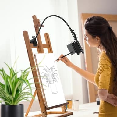 Camera Lucida Drawing Tool,Multi-Angle Fixture,Adjustable Pea Jig Projector Can Be Rotated 360°,Camera Lucida for Artists, Kids, Adults