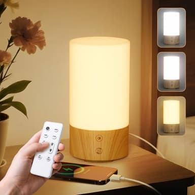 Geecent Light Therapy Lamp 10000 Lux Sun Lamp, UV-Free with 3 Color Temperatures, 4 Brightness & Timer, Remote Control, Sunlight for Home, Office, Shift Worker